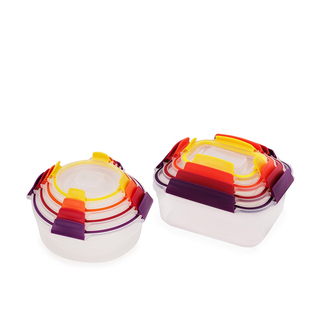 กล่องเก็บอาหาร JOSEPH JOSEPH คละไซส์ 8 ชิ้น รุ่น NEST LOCK N1000013_0